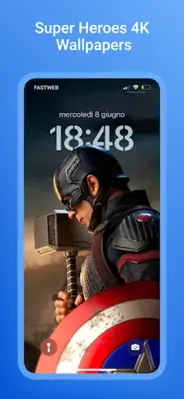 Superheroes Wallpaper android App screenshot 3